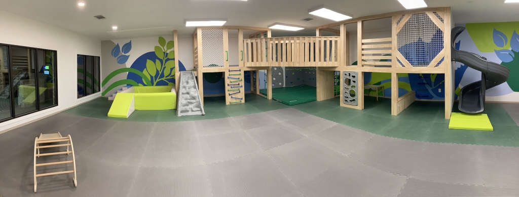 Pano shot of playroom