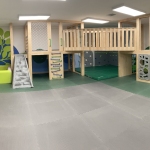 Pano shot of playroom