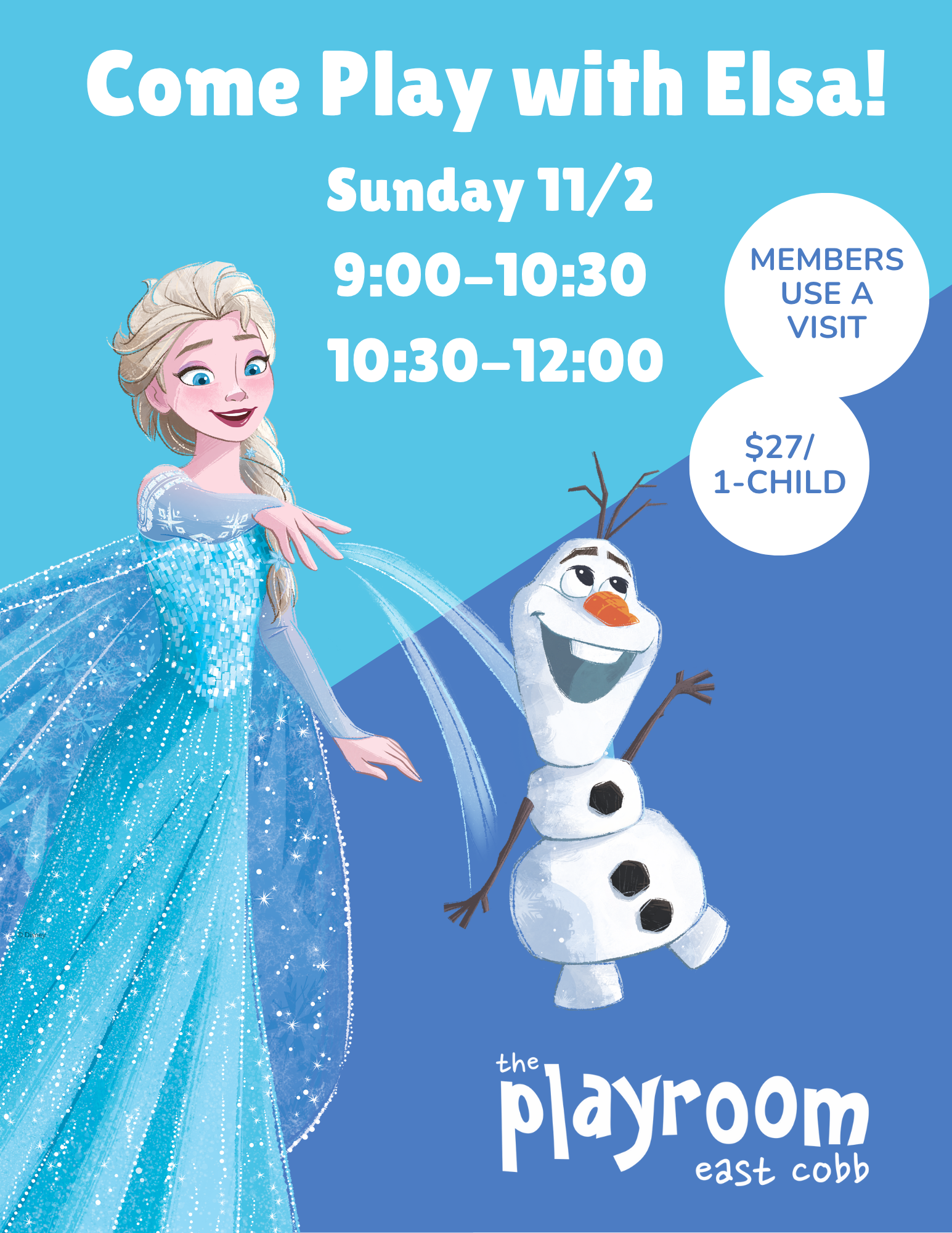 SUN 11/2 Frozen Pajama Party & Play